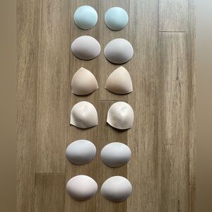 12 Bra Cup Pads Bundle